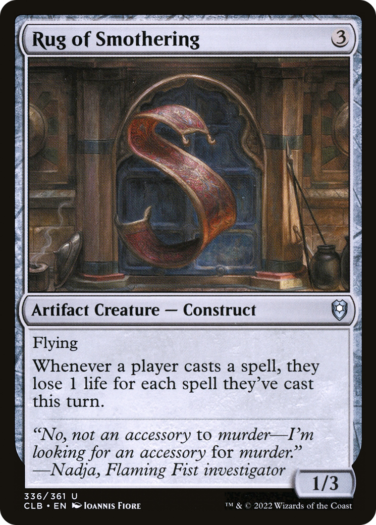 Rug of Smothering - Foil