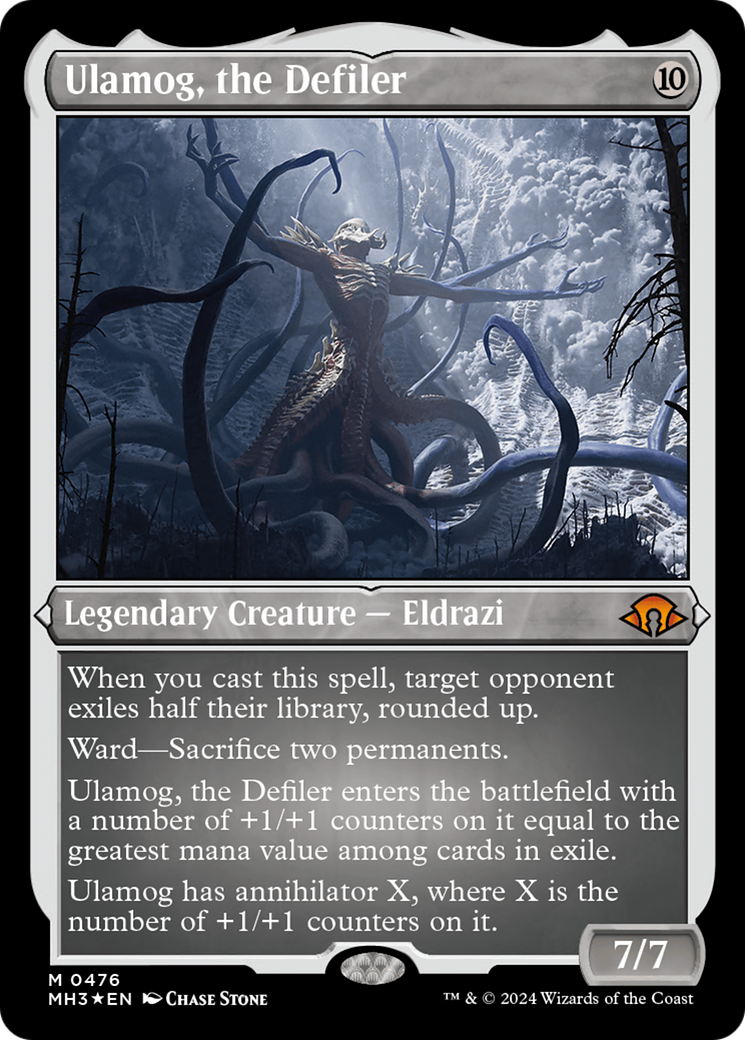 Ulamog, the Defiler (0476) - Foil Etched