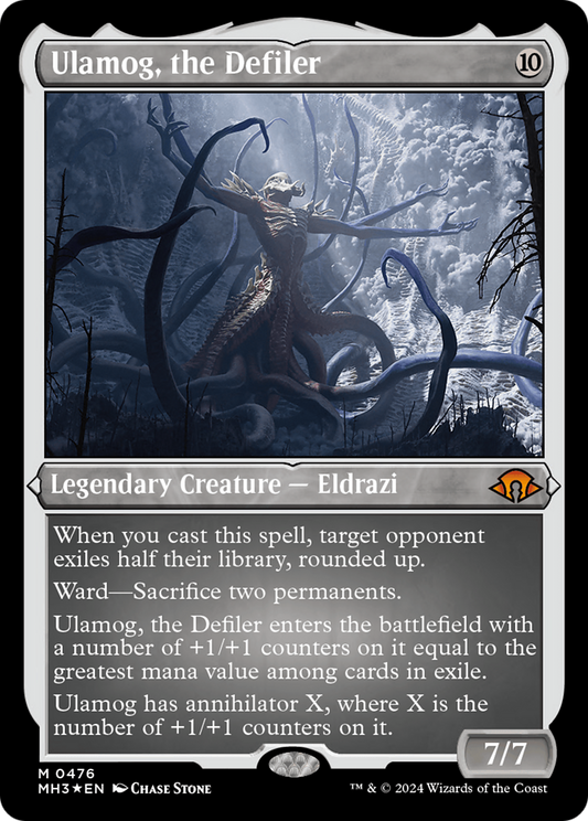 Ulamog, the Defiler (0476) - Foil Etched