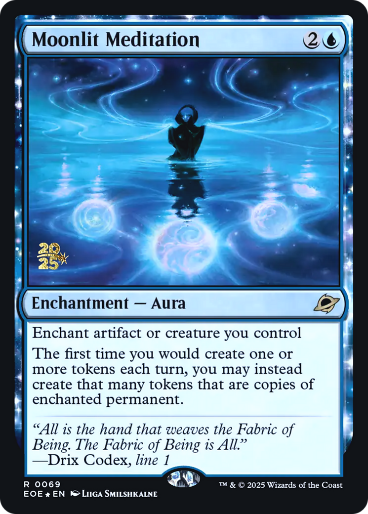 Moonlit Meditation (0069) (Prerelease) - Foil