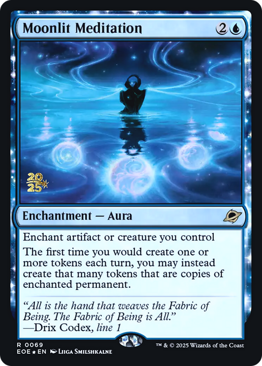 Moonlit Meditation (0069) (Prerelease) - Foil