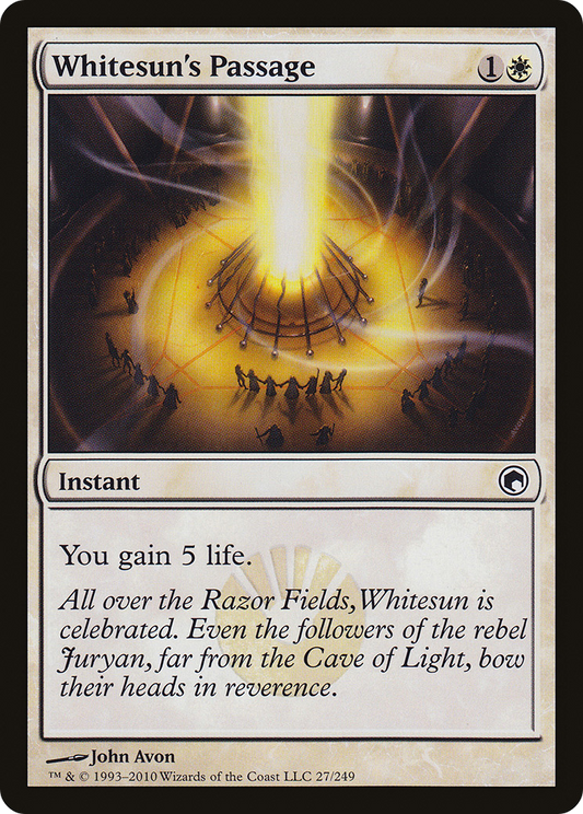 Whitesun's Passage - Foil