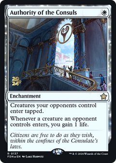 Authority of the Consuls (0137) (Prerelease) - Foil