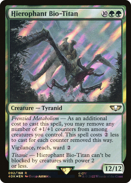 Hierophant Bio-Titan - Surge Foil