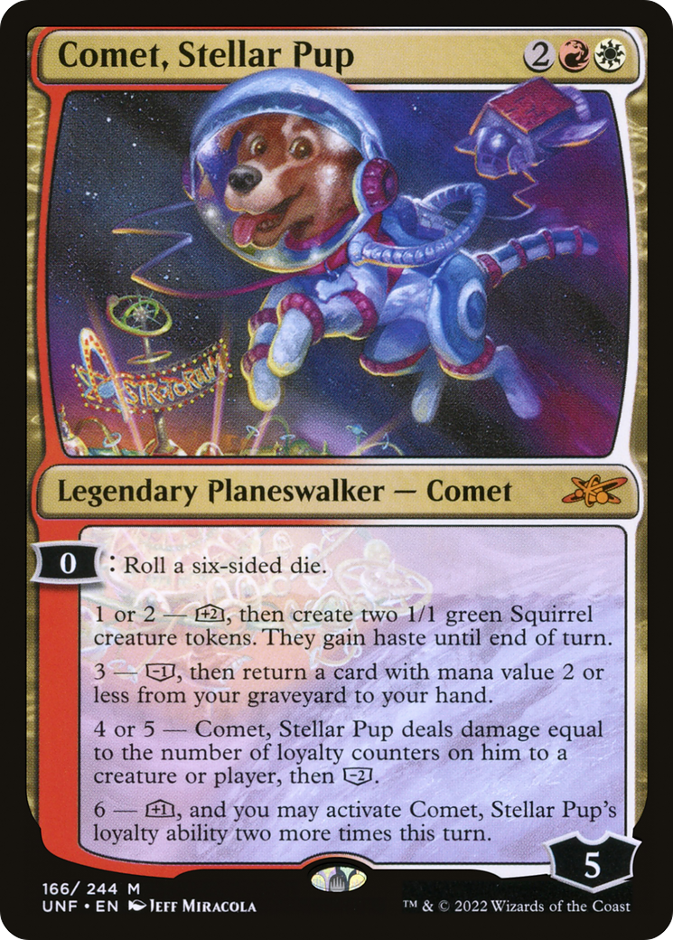 Comet, Stellar Pup - Foil