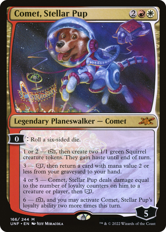 Comet, Stellar Pup - Foil