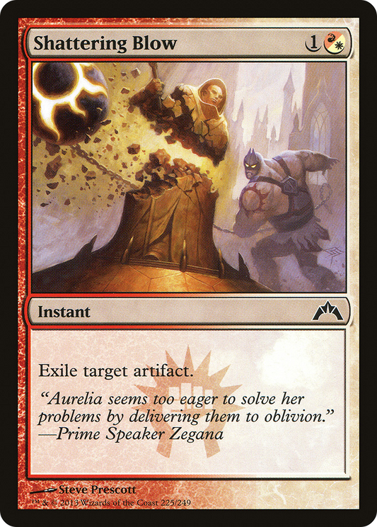 Shattering Blow - Foil
