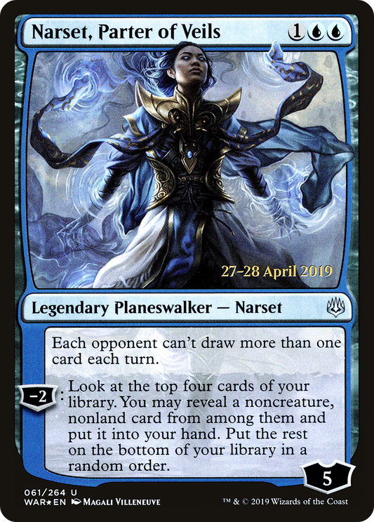 Narset, Parter of Veils (061) (Prerelease) - Foil