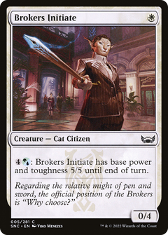 Brokers Initiate - Foil