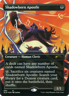 Shadowborn Apostle (684) (Borderless) - Foil