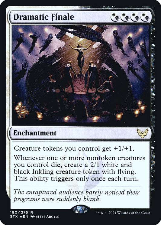 Dramatic Finale (180) (Prerelease) - Foil