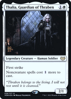 Thalia, Guardian of Thraben (038) (Prerelease) - Foil