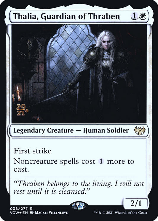 Thalia, Guardian of Thraben (038) (Prerelease) - Foil