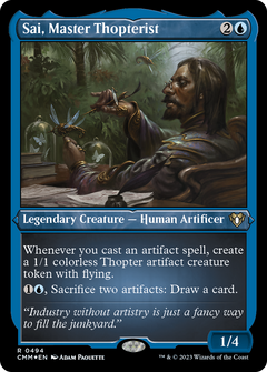 Sai, Master Thopterist (0494) - Foil Etched