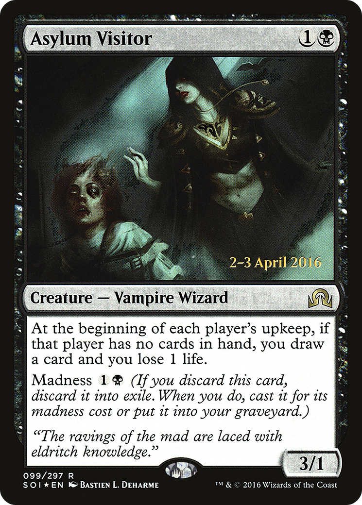 Asylum Visitor (099) (Prerelease) - Foil