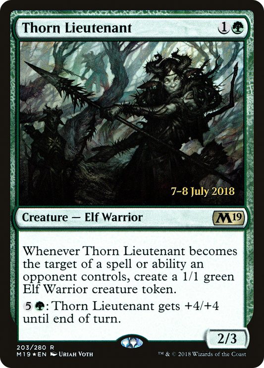 Thorn Lieutenant (203) (Prerelease) - Foil