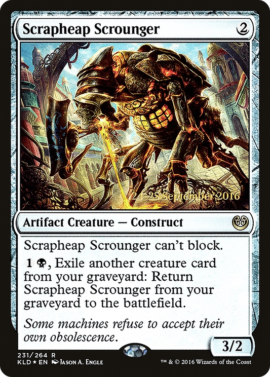 Scrapheap Scrounger (231) (Prerelease) - Foil