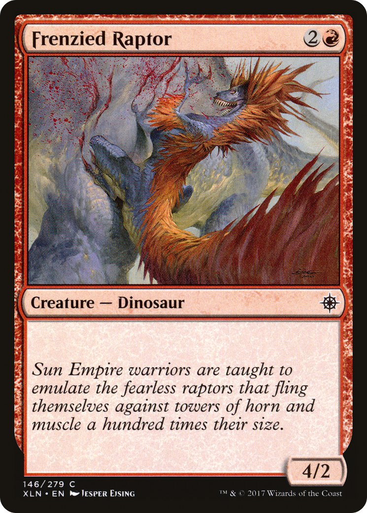 Frenzied Raptor - Foil