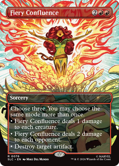 Fiery Confluence (0076) (Borderless) (SLC)