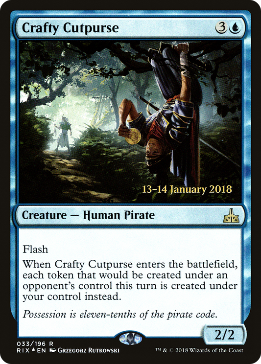 Crafty Cutpurse (033) (Prerelease) - Foil