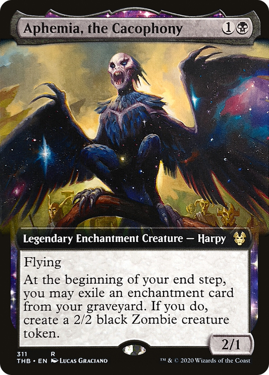Aphemia, the Cacophony (311) (Extended Art) - Foil