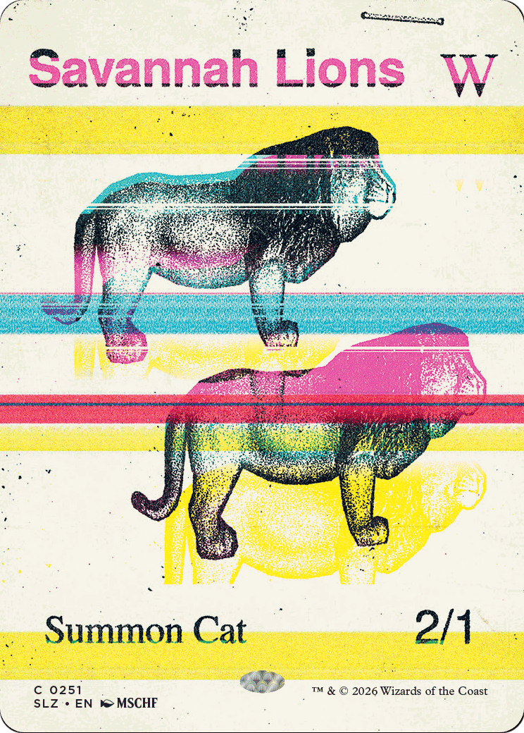 Savannah Lions (0251) (Showcase) (SLZ)