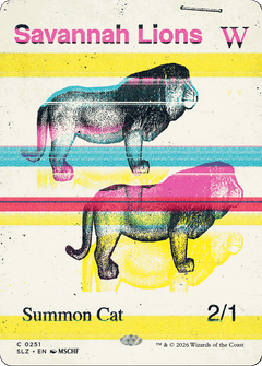 Savannah Lions (0251) (Showcase) (SLZ)