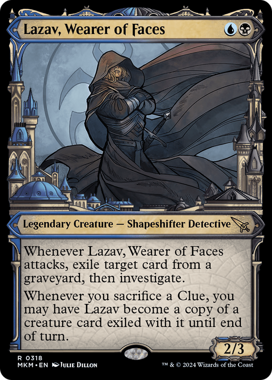 Lazav, Wearer of Faces (0318) (Showcase) - Foil