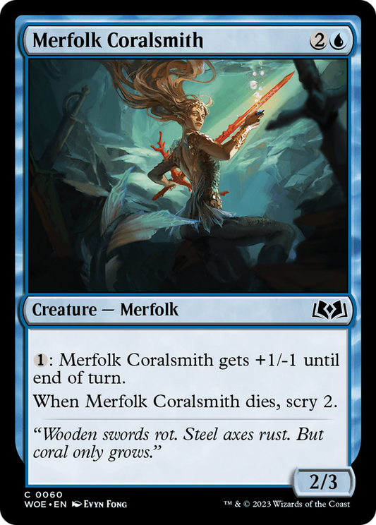 Merfolk Coralsmith - Foil