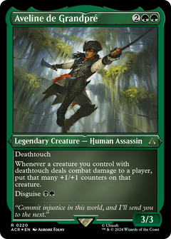 Aveline de Grandpre (0220) - Foil Etched