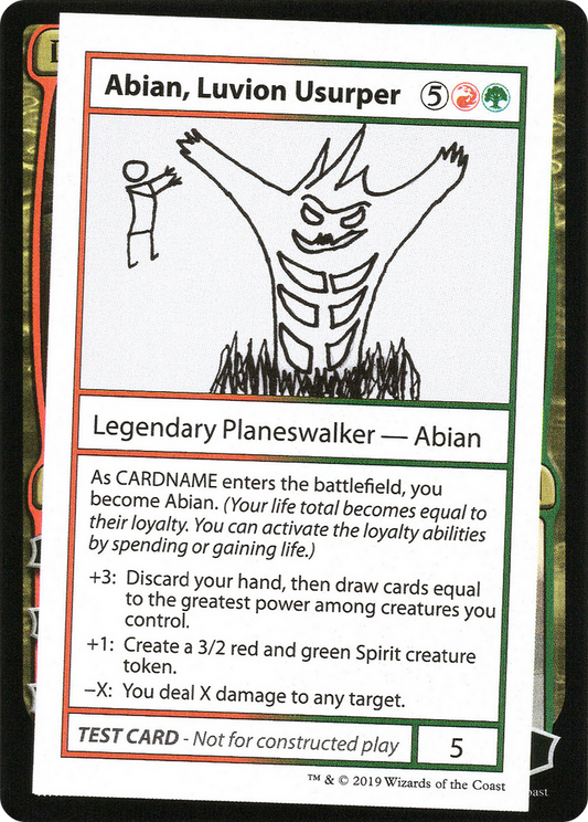 Abian, Luvion Usurper (No PW Symbol)