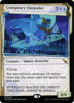 Conspiracy Unraveler (0379) (Showcase) - Invisible Ink Foil
