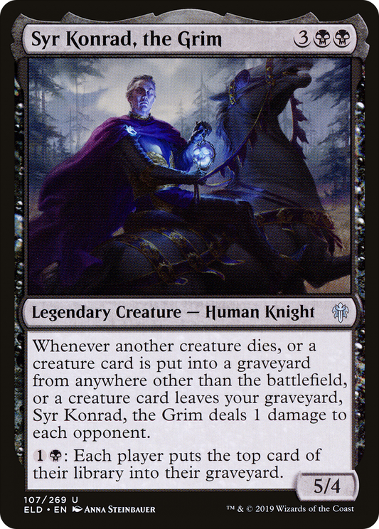 Syr Konrad, the Grim - Foil