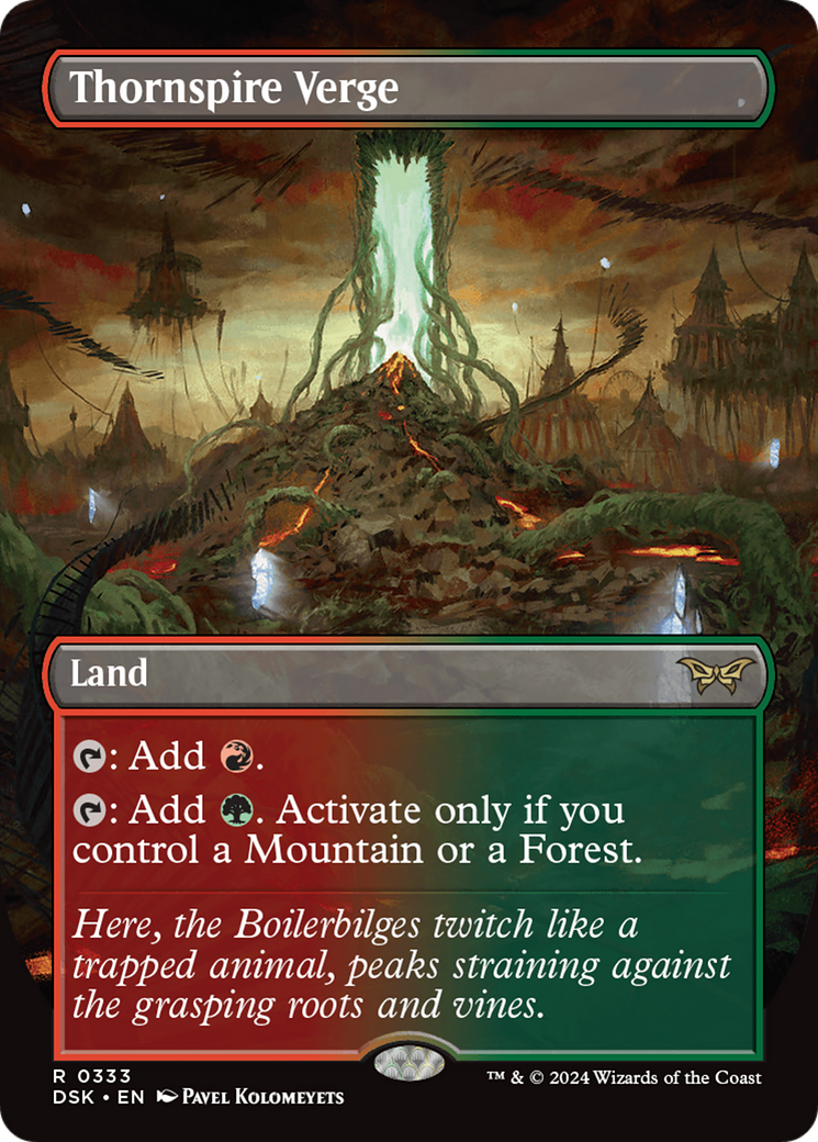 Thornspire Verge (0333) (Borderless) - Foil