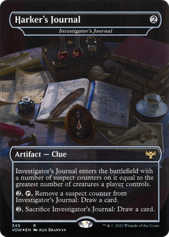 Harker's Journal [Investigator's Journal] (345)