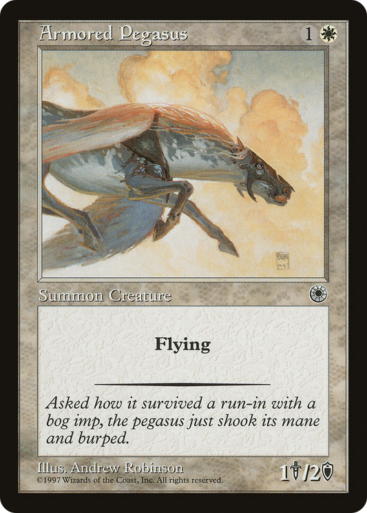 Armored Pegasus (No Reminder Text)