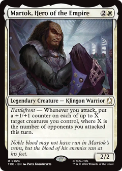 Martok, Hero of the Empire (TRC) - Surge Foil