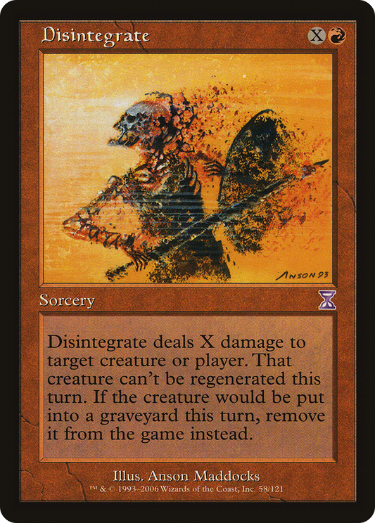 Disintegrate - Foil