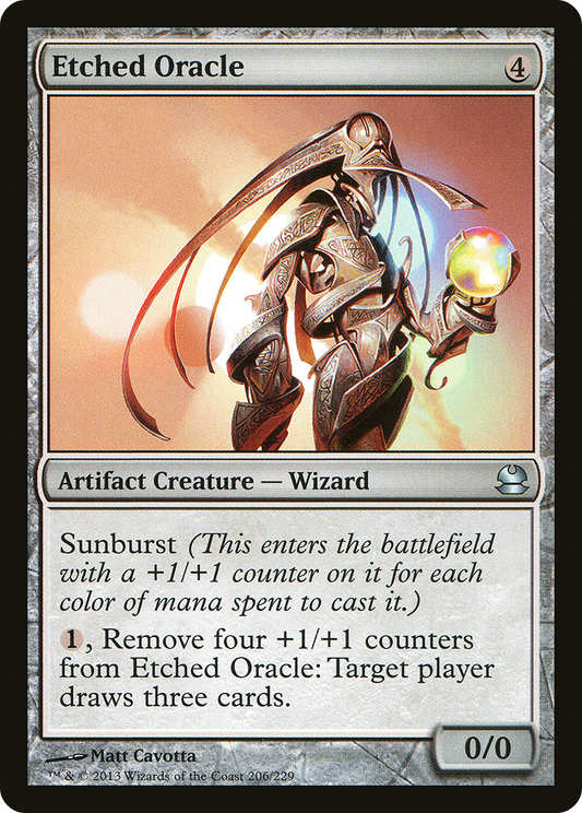 Etched Oracle - Foil