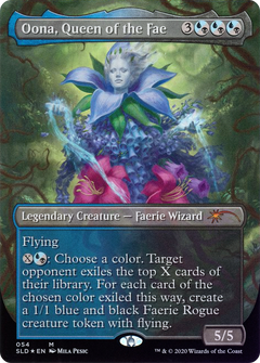Oona, Queen of the Fae (054) (Borderless) - Foil