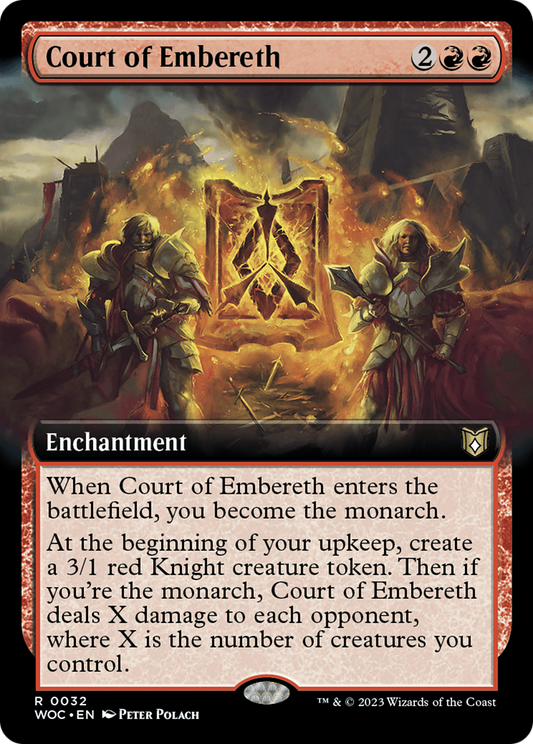 Court of Embereth (0032) (Extended Art) - Foil