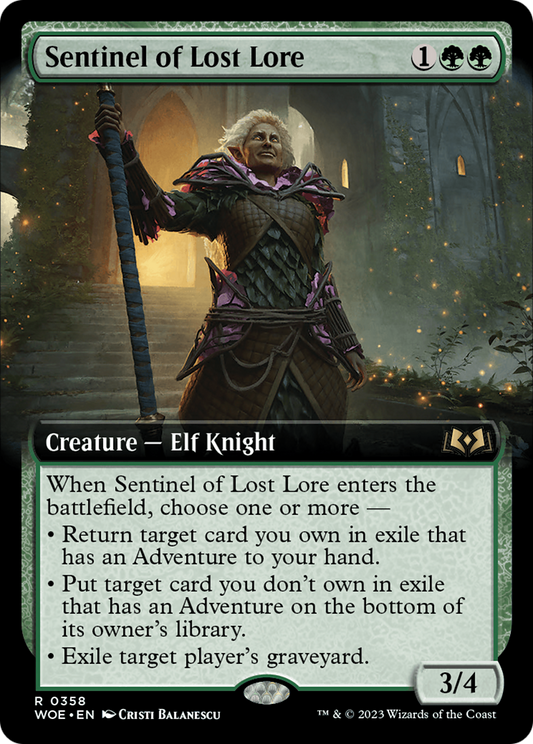 Sentinel of Lost Lore (0358) (Extended Art)