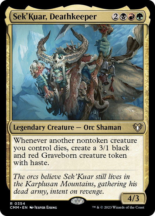 Sek'Kuar, Deathkeeper - Foil