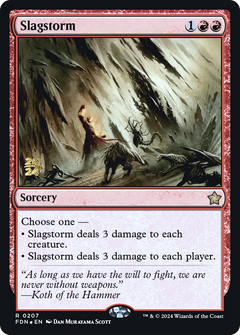 Slagstorm (0207) (Prerelease) - Foil