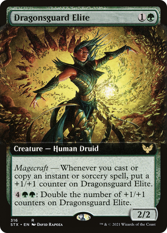 Dragonsguard Elite (316) (Extended Art) - Foil