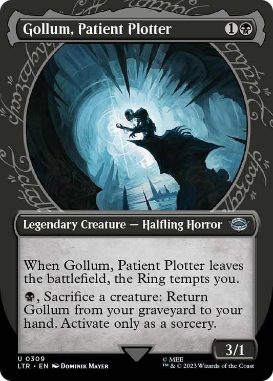 Gollum, Patient Plotter (0309) (Borderless) (Showcase)