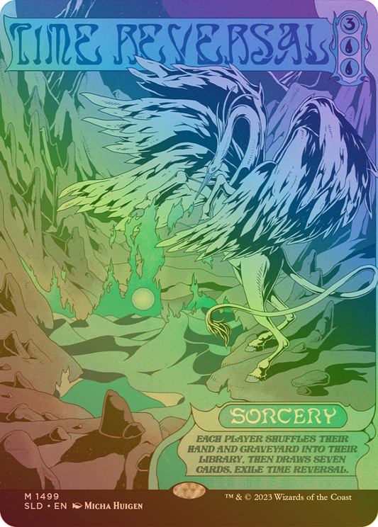 Time Reversal (1499) (Showcase) - Rainbow Foil