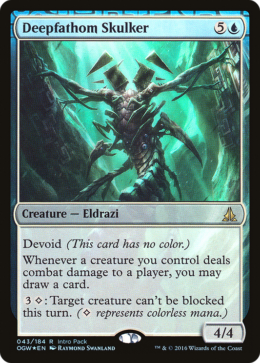 Deepfathom Skulker (043) (Intro Pack) - Foil