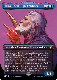 Urza, Lord High Artificer (0674) (Borderless)