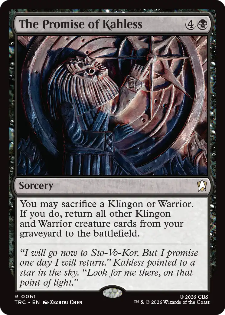 The Promise of Kahless (TRC)